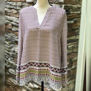Lush Patterned Tunic